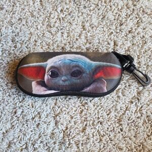 Baby Yoda Glasses Case with Clip